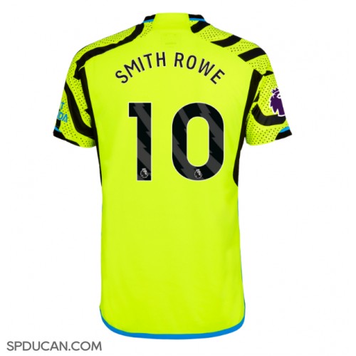 Muški Nogometni Dres Arsenal Emile Smith Rowe #10 Gostujuci 2023-24 Kratak Rukav